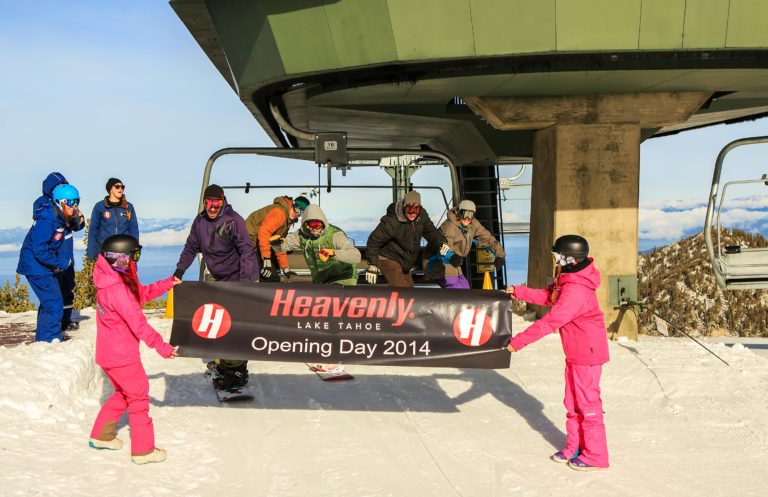 ski heavenly opening day