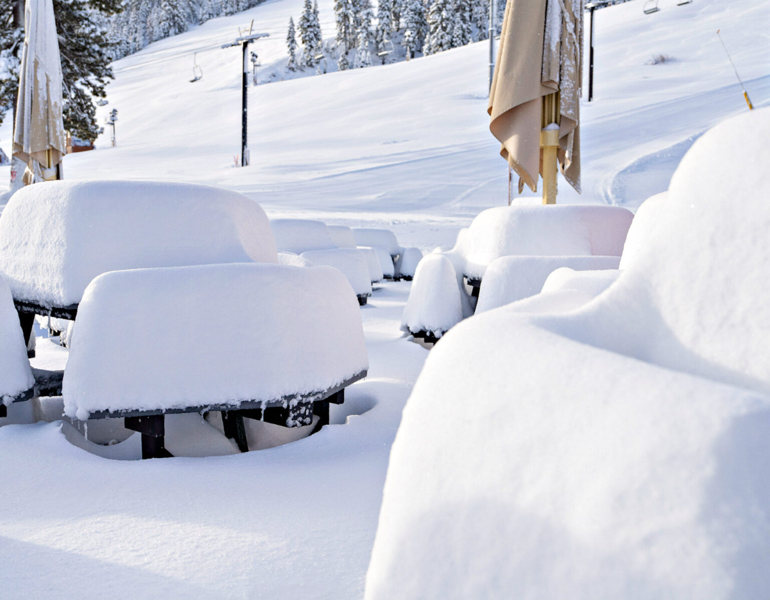 Palisades Tahoe Gets 2 Plus Feet Of Snow