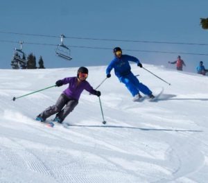 Always stay in control, be able to stop or avoid other people or objects when skiing or snowboarding, especially on a crowded day.