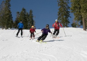 Squaw family skiing, 2011 Hank-deVre