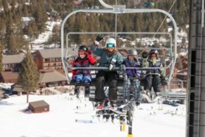 Tahoe Donner ski lift - good shot