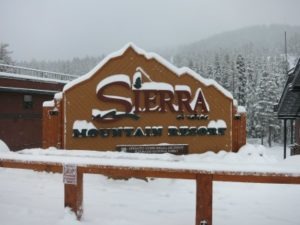 Sierra-at-Tahoe Sign