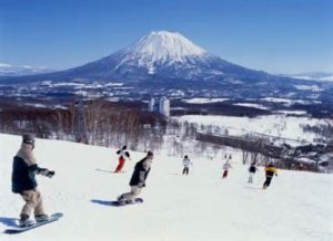 Japan ski resort