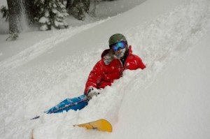 Squaw, skier buried in snow powder day
