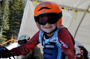 Owen Bartholow, 8, was awarded the Bobby Rapp Memorial Ski Scholarship by Dodge Ridge.