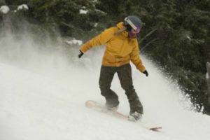 Squaw is a favorite mountain for snowboarders and skiers.