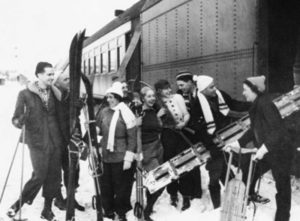 The famed "Snowball Special" trains would transport the Hollywood crowd to Sugar Bowl.