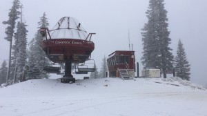 Northstar got 2 inches of snow overnight and 2 more inches on Saturday morning.