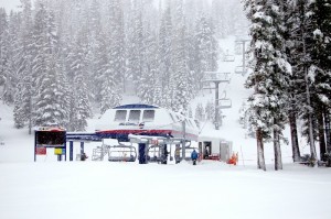 Mt. Rose, located off Mt. Rose Highway in Nevada, has 21 inches of new snow.