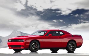2015 Dodge Challenger has the "Hellcat" model that features 707 horsepower.