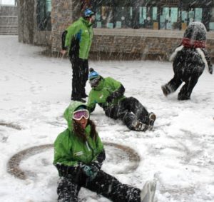 A much-needed snow storm had people rejoicing at Diamond Peak ski resort in Lake Tahoe.