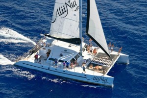 The Alii-Nui Maui Royal Feast Dinner Sail is a great idea for couples of any age who are seeking a romantic evening.