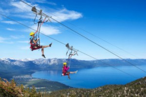  Heavenly Mountain Resort already has five zip lines, three rope courses, and summer tubing on land it leases from the U.S. Forest Service. The resort is waiting for final approval for the new expansions. 
