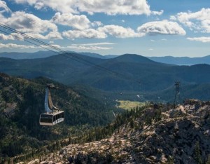 Squaw Valley's Aerial Tram rides run daily from 10:20 a.m. to 4:20 p.m., with the last download at 5 p.m. High 