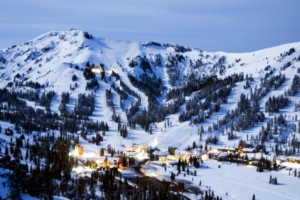 A panaramic view of Kirkwood ski resort is a sight any skier or rider can appreciate.
