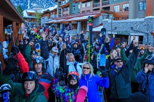 Heavenly Mountain ski resort opened Saturday. There was an anxious group of skiers and snowboarders at the Heavenly gondola ready to hit the slopes for the first time on Saturday.