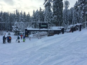 Homewood Resort received 15 inches of snow at the top of the mountain, 13 inches at the base, and is now open for skiing and riding to the top of the mountain. 