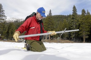 Fred Gehrke said the snow measurement was a good sign, but that’s it’s only a start.
