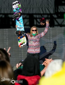 Jamie Anderson, who trains at Sierra-at-Tahoe, has 10 Winter X Games medals and is an Olympic Gold medalist.