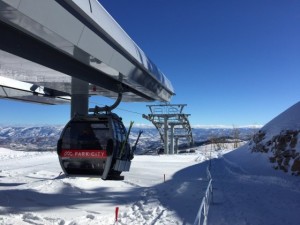  Construction on Quicksilver and Miners Camp restaurant began in the summer of 2015 as part of a $50 million improvements campaign to connect Park City and neighboring Canyons Resort. 