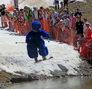 The annual Cushing Crossing at Squaw Valley features resulting in colossal crashes, ultra-creative contraptions and hilarious costumes, with the spectacle being judge by a celebrity panel. 