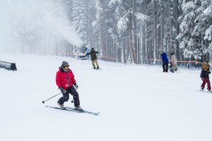 Mt. Rose Ski Tahoe was the first resort to open in Lake Tahoe this season, on November 2, 2015