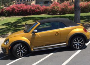 Driving the Beetle is more compelling than ever thanks to its turbo engines. The base model is a turbocharged 1.8-liter, four-cylinder that produces 170 horsepower and 184 pound-feet of torque. It travels 0-60 mph in 7.6 seconds and the gas mileage ranges from 25-34 mpg.