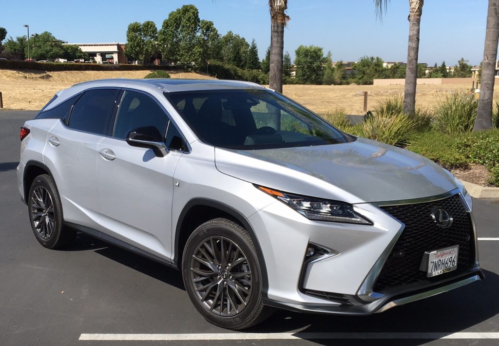 Revised Lexus RX 350 features controversial new grille