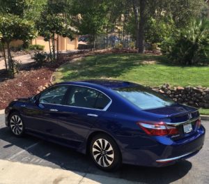 There’s only one engine offered with the 2017 Honda Accord Hybrid, but it’s a good one. Acceleration is a major plus with the performance-laden 2.0-liter, four-cylinder that provides 212 horsepower (an increase of 16 HP) and 226 pounds-feet of torque. It’s been clocked going 0-60 mph in 7.5 seconds. 
