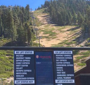 Heavenly Mountain ski resort in South Lake Tahoe has optimistically has announced that its 2016-17 ski season will begin Nov. 18. Kirkwood and Northstar California, two other Vail Resort resorts in Lake Tahoe, are also scheduled for a Nov. 18 opening.