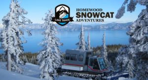 The Snowcat at Homewood can accommodate groups of up to 10 advanced level skiers and riders can enjoy guided access to over 750 acres of tree runs, steeps, glades, backcountry bowls and fresh snow. 
