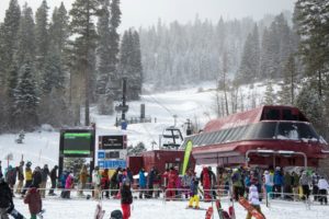 Northstar and many other Lake Tahoe ski resorts are drawing sizable amounts of skiers and riders over the Thanksgiving holiday.