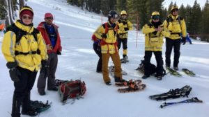 Search crews were back this morning and looking for the missing Mt. Rose skier who was caught in an avalanche Saturday morning.