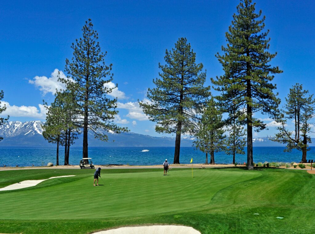 Lake Tahoe a fabulous golfing region