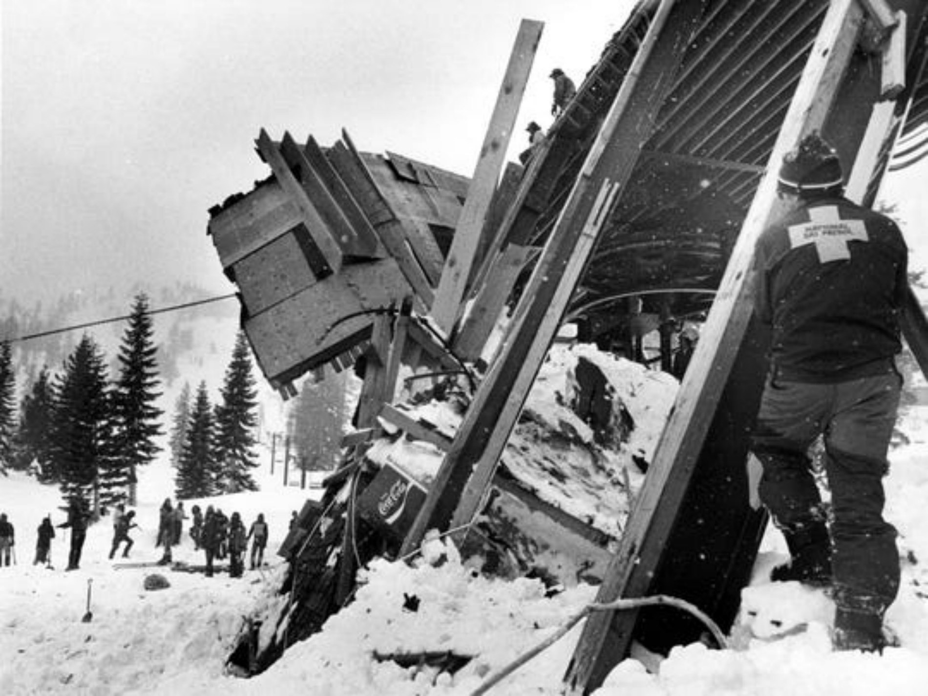 Alpine Meadows Lodge 1982 Avalanche 