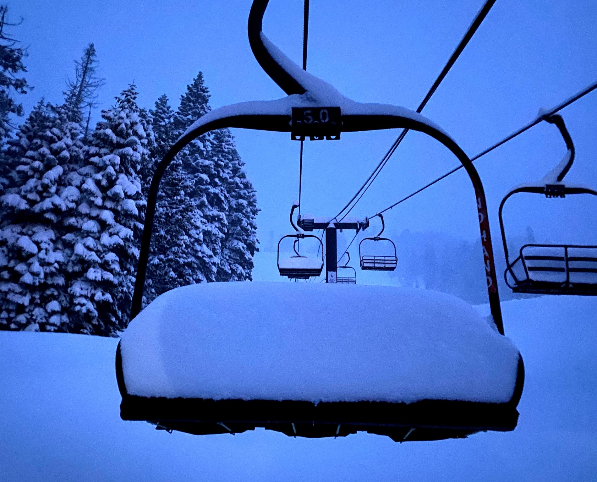 Three snow storms Tahoe ski resorts