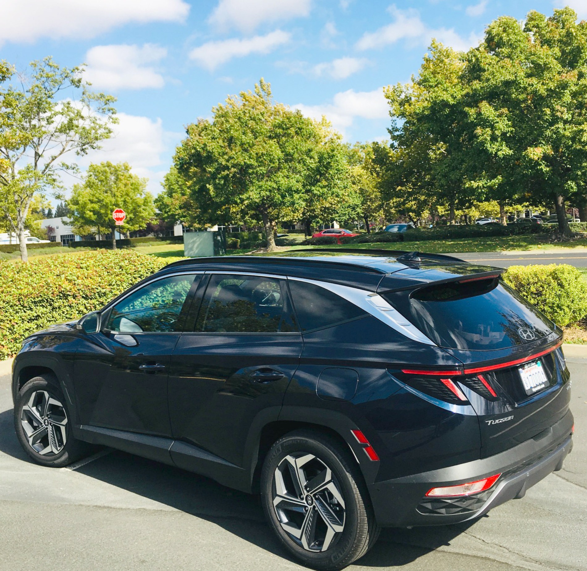 the new hyundai tucson hybrid