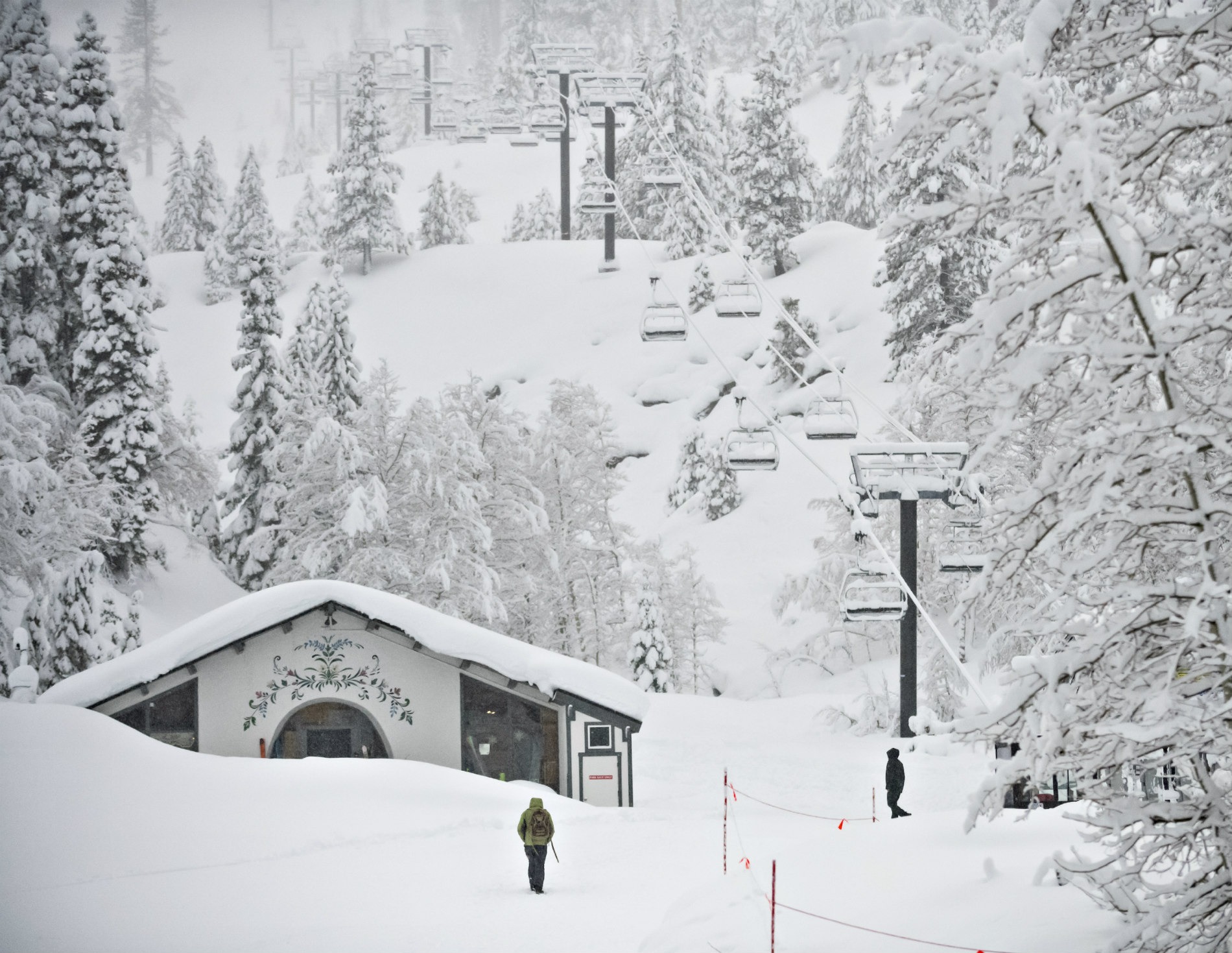 High Snow Totals Tahoe Ski Resorts