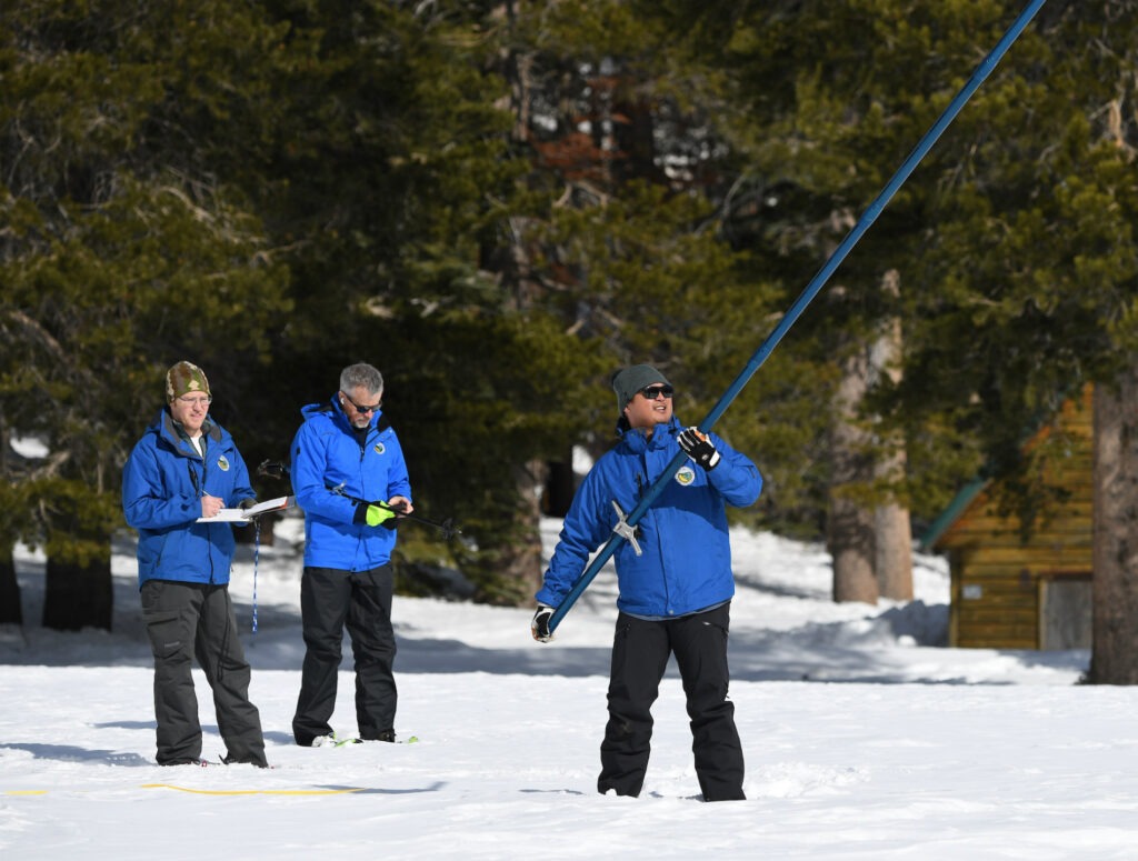 California Snowpack More Than Double Seasonal Average