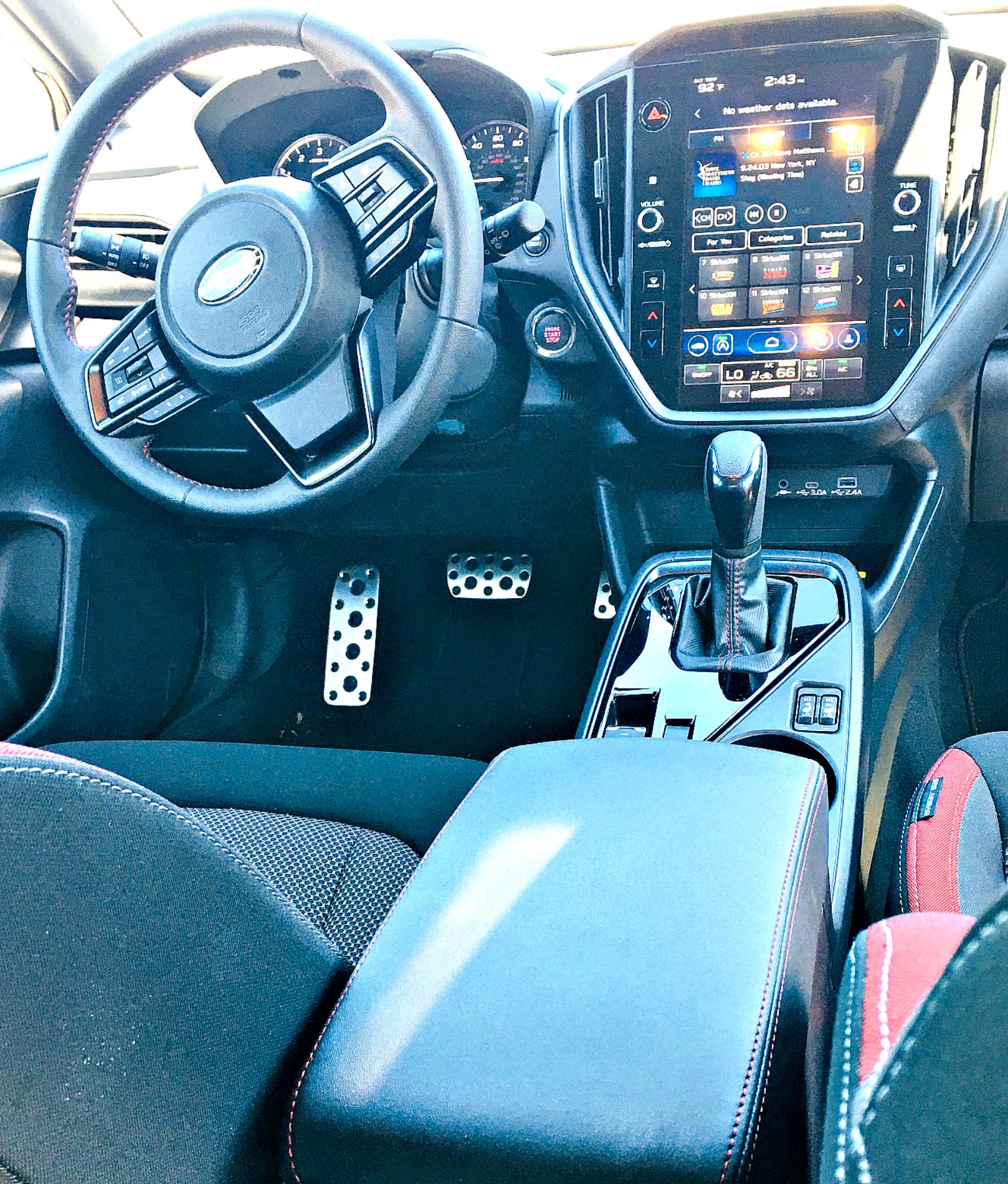 2024 Subaru Impreza Interior 