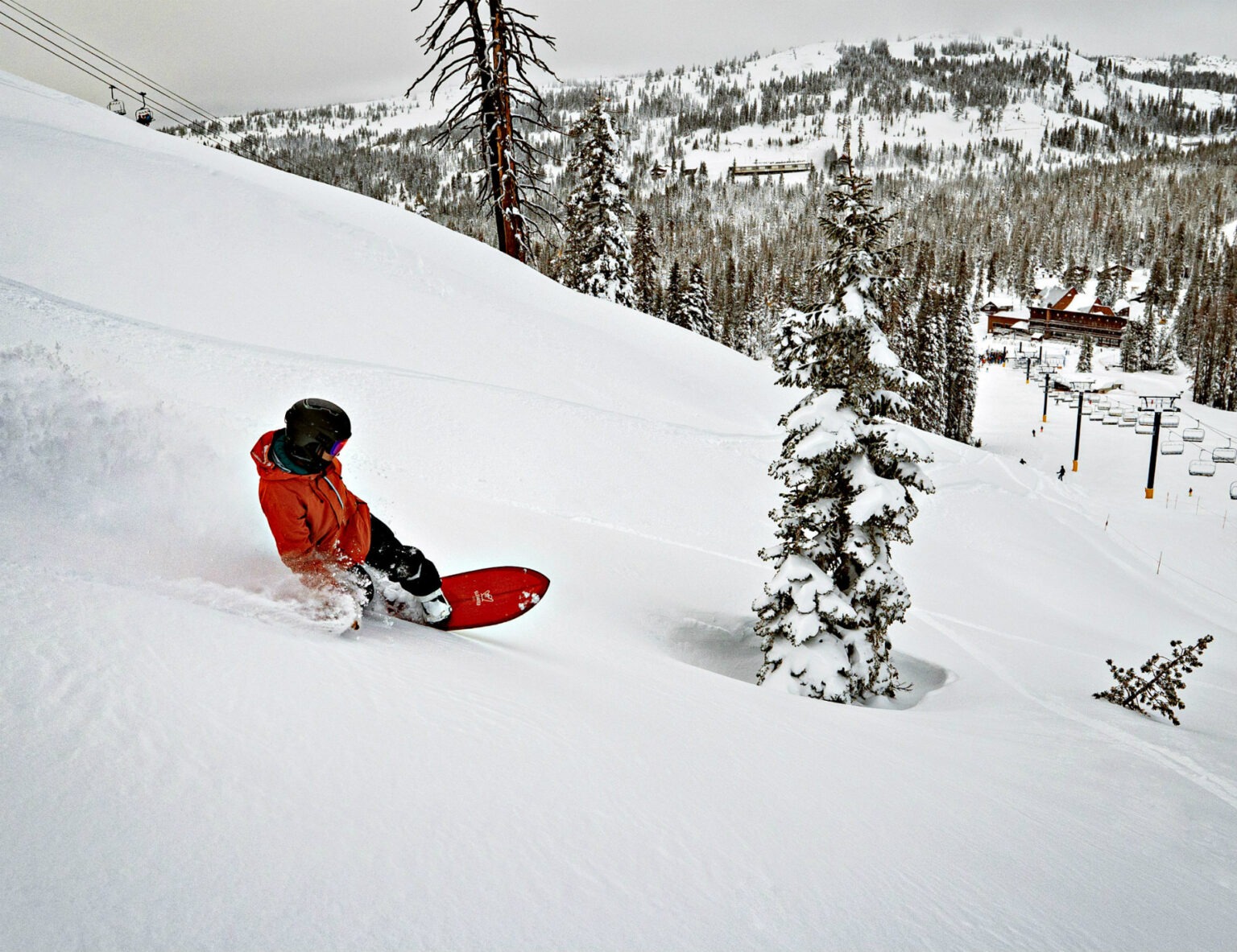 Snow totals keep piling up at Tahoe ski resorts