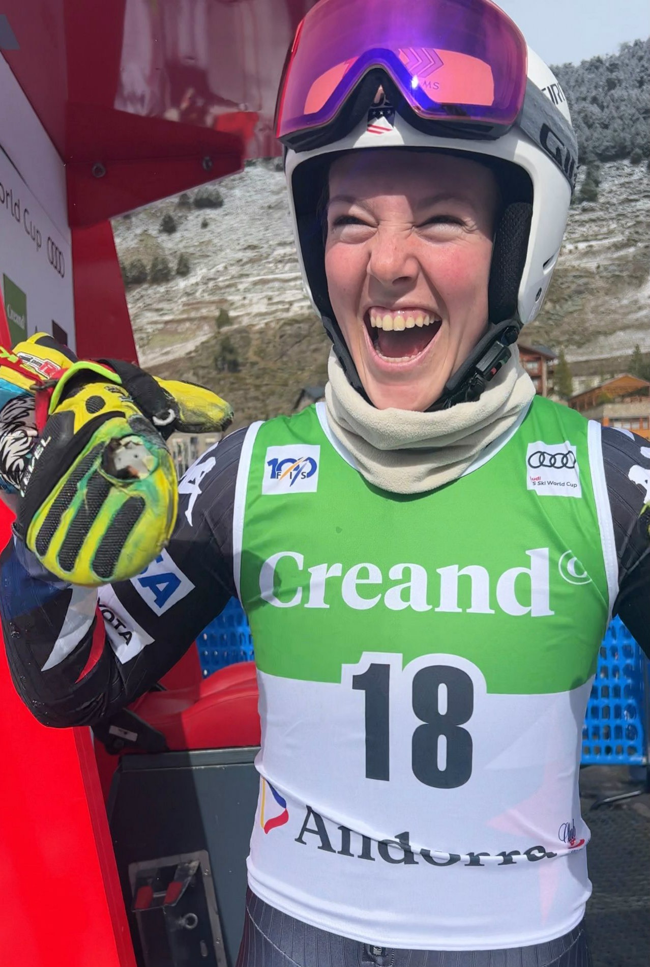 Tahoe’s AJ Hurt takes third in World Cup GS