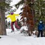 Snow piling up at Tahoe ski resorts