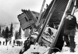 In March 1982, while Alpine Meadows was closed due to a huge snowstorm, an enormous avalanche cascaded down the slopes and tremendously impacted the base area, destroying the resort’s main lodge building, and killing seven people after numerous feet of snow fell in four days. 