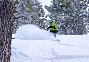 Will another "Miracle March" hit Tahoe ski resorts this year? If so, expect several powder days like this one two years ago at Diamond Peak.